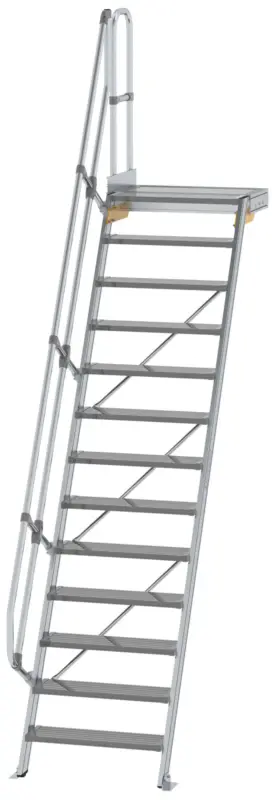 Jetzt Kaufen Günzburger Podesttreppe 60° 13 Stufen - 800 mm breit