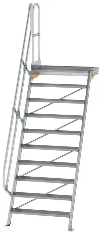 Top-Seller Günzburger Podesttreppe 60° 10 Stufen - 1000 mm breit