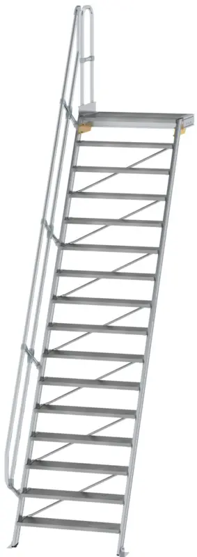 Jetzt Kaufen Günzburger Podesttreppe 60° 16 Stufen - 1000 mm breit