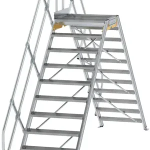Sichere Zahlung Günzburger Überstieg 45° 11 Stufen - 800 mm breit