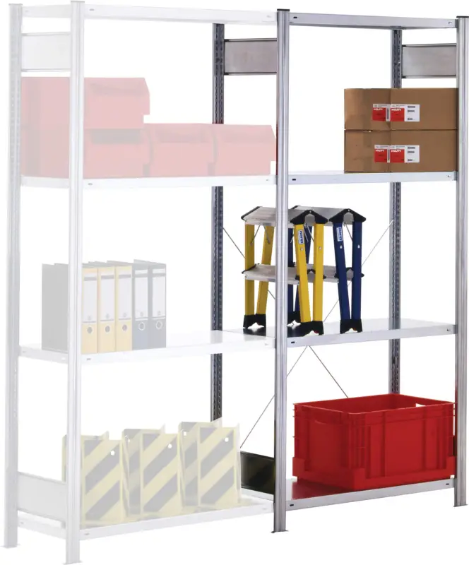 Regalwerk BERT Regal 150 4 Anbaufeld 1800 x 875 x 300 mm Preisknaller