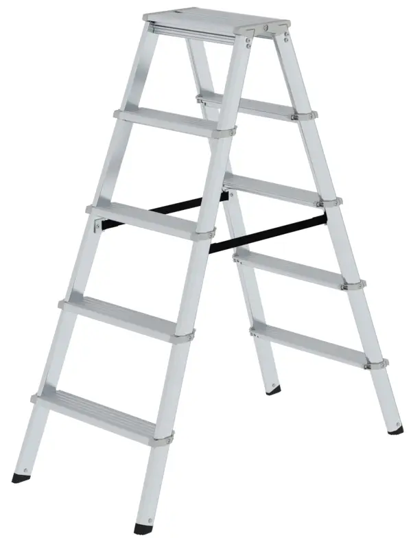 Sale Günzburger Stehleiter ML Alu 2x5 Stufen