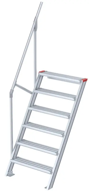 Preiswert euroline Alu-Treppe 60° 6 Stufen - 800 mm