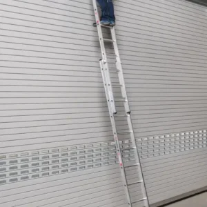 Direktkauf euroline Schiebeleiter PREMIUM Alu 2-teilig 2x18 Sprossen