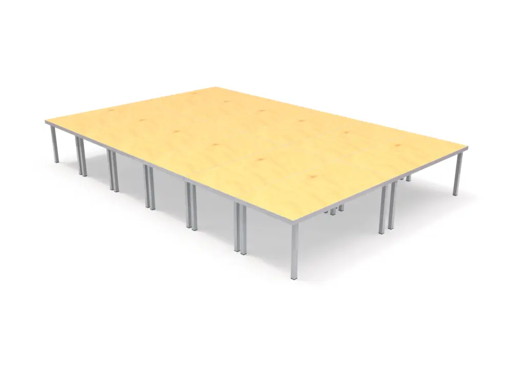 Bütec Eventbühne Indoor 6 x 4 m hawego i80 Markenprodukt