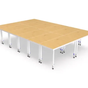 Bütec Eventbühne Indoor 6 x 4 m hawego i60 100 Expressversand