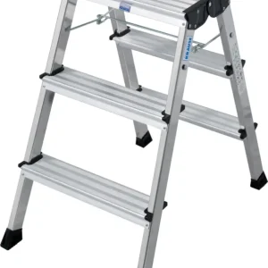 Highlight Krause Alu-Doppel-Klapptritt Rolly® 2x3 Stufen Alu