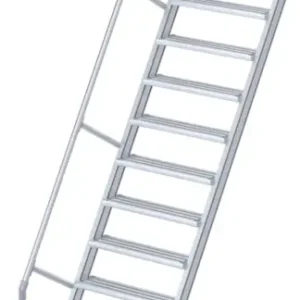euroline Alu-Treppe 60° 13 Stufen - 800 mm Heißes Angebot