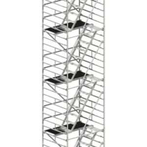 Schneller Versand Treppengerüst Layher Uni Komfort P2 4206 - Arbeitshöhe 14,20 m