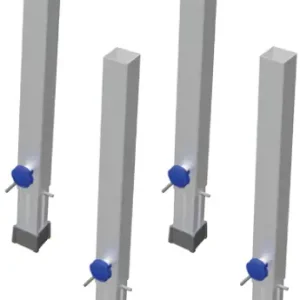 Bütec Teleskopbeine 55 x 50 mm - 0,50-0,80 m Billig