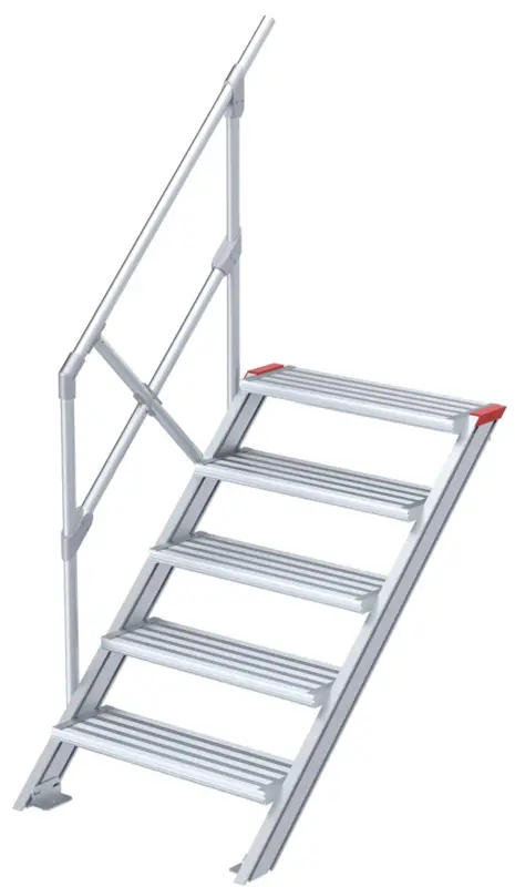 euroline Alu-Treppe 45° 5 Stufen - 800 mm Sichere Zahlung
