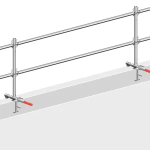 Begrenztes Angebot Layher Allround Brüstungsgeländer 20,56 m