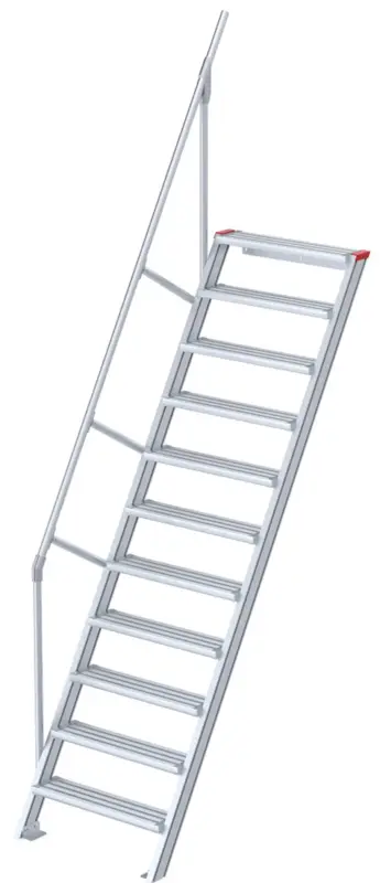 Direktkauf euroline Alu-Treppe 60° 11 Stufen - 1000 mm