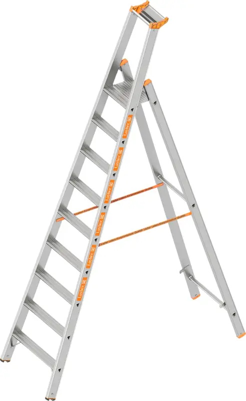 Layher Stehleiter Alu 9 Stufen Top-Preis