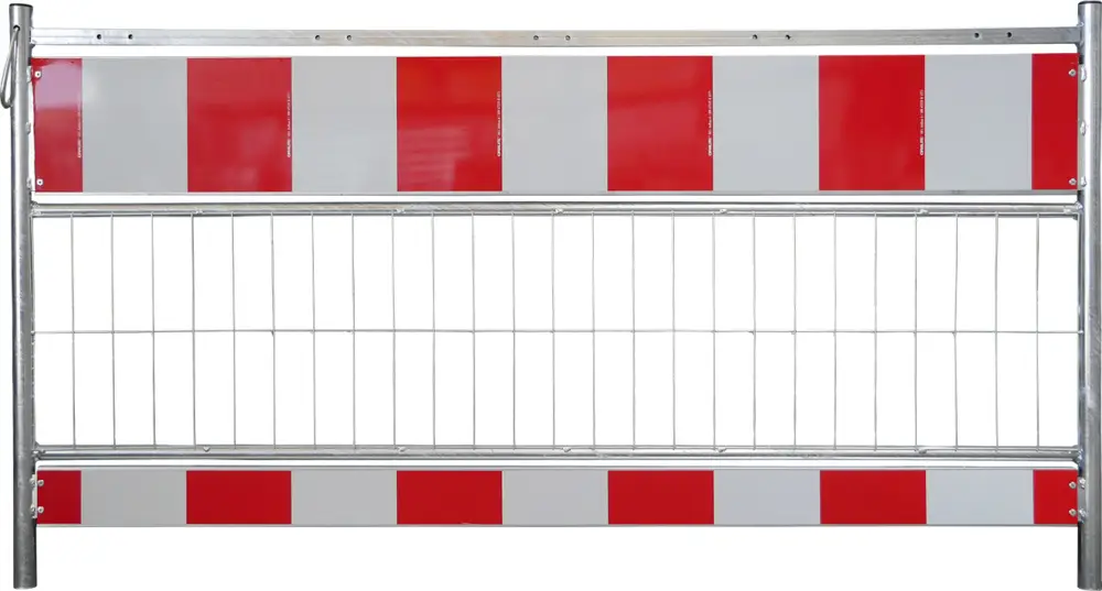 Schake Schrankenzaun nach TL Folie rot gelb Typ RA2 B - 2,40 m Sonderangebot