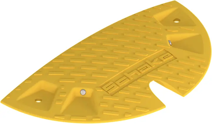 Schake Bodenschwelle Endstück gelb 30 mm Highlight