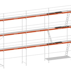 Bestseller Layher Blitz Gerüst 100 Stahl 106 m²