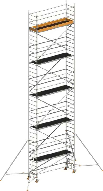 Fahrgerüst Layher Uni Standard P2 1401129 mit Stützen - Arbeitshöhe 11,20 m Markenware