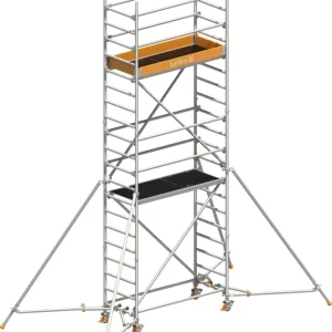 Bestpreis Rollgerüst Layher Uni Leicht P2 1403224 mit Stützen - Arbeitshöhe 6,10 m