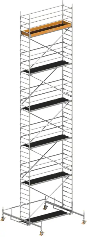 Saisonangebot Fahrgerüst Layher Uni Standard P2 1401110 mit Diagonal-Optimierung - Arbeitshöhe 12,38 m