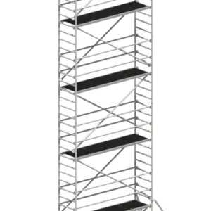 Begrenztes Angebot Fahrgerüst Layher Uni Standard P2 1401130 mit Stützen - Arbeitshöhe 12,20 m