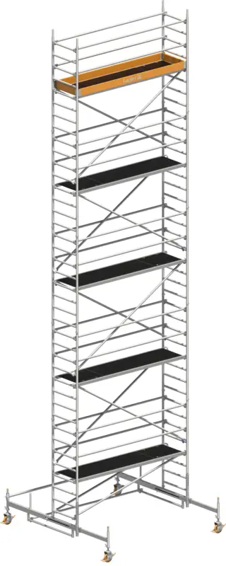 Fahrgerüst Layher Uni Standard P2 1401109 - Arbeitshöhe 11,38 m Abverkauf