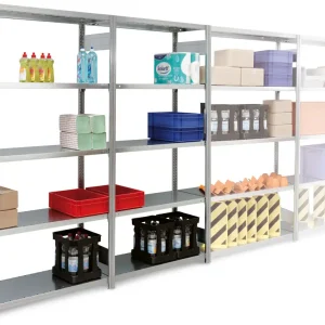 Ausverkauf Regalwerk BERT Lagerregal LR 150 5 Komplettset 2000 x 5081 x 426 mm