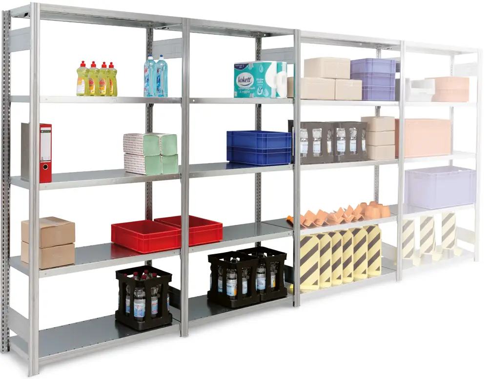 Ausverkauf Regalwerk BERT Lagerregal LR 150 5 Komplettset 2000 x 5081 x 426 mm