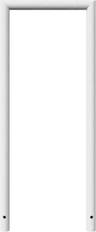 Neu Schake Anlehnbügel Stahl OE Ø 48 mm verzinkt - 500 x 1200 mm