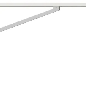 Angebot Schake Drehschranke mit 2 Auflagestützen - Schrankenbaum 60 x 40 mm OED verzinkt - 3000 mm