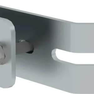Top-Seller Günzburger Schienenbefestigung für Leiterholm Stahl für Holm 60 x 25 mm