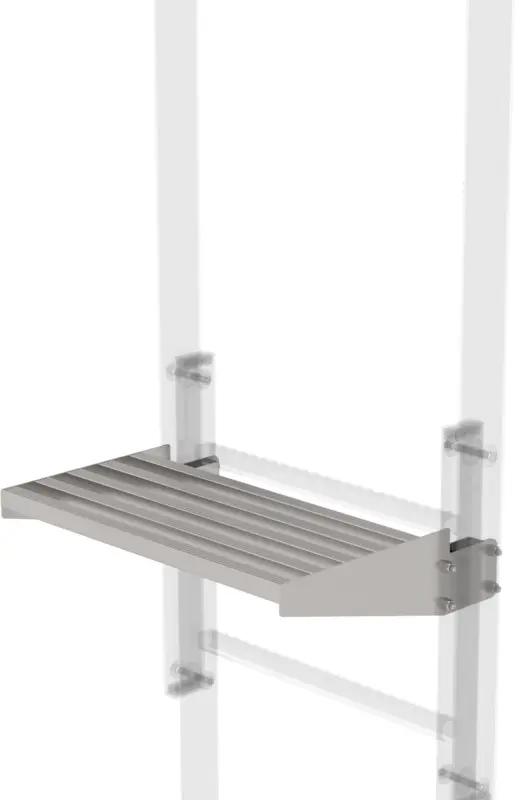 Günzburger Ausstiegstritt Edelstahl - 300 mm Heißes Angebot