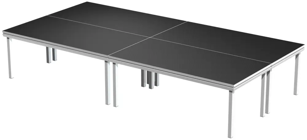Kracherpreis Global Truss Eventbühne 4 x 2 m GT Stage 80