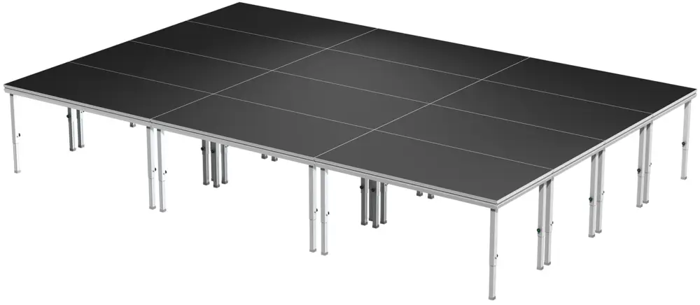 Günstig Global Truss Eventbühne 6 x 4 m GT Stage 80 140