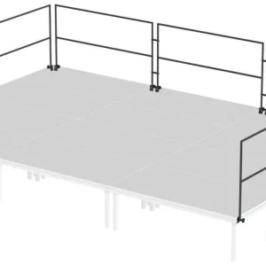 Finale Aktion Global Truss Umwehrungsgeländer 100 cm - 6 x 4 m