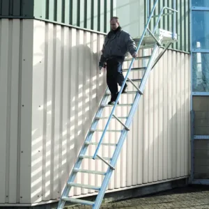 Bestseller euroline Podesttreppe 60° SG 9 Stufen - 800 mm