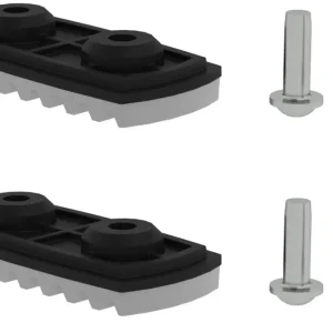Echt Günzburger nivello ®-Fußplatte für glatte Untergründe 58 mm 73 mm