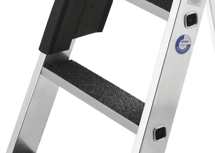 Günzburger Nachrüstsatz Trittauflage clip-step R13 - Set für Leitern mit 2x6 Stufen Markenprodukt