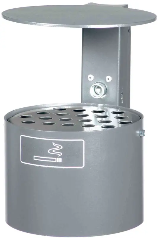 Must-Have Schake Rundascher mit Dach - 4 Liter dunkelgrau