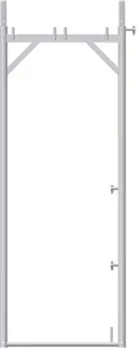 Nur Für Kurze Zeit MJ UNI 70 Vertikalrahmen Alu 2,00 x 0,74 m