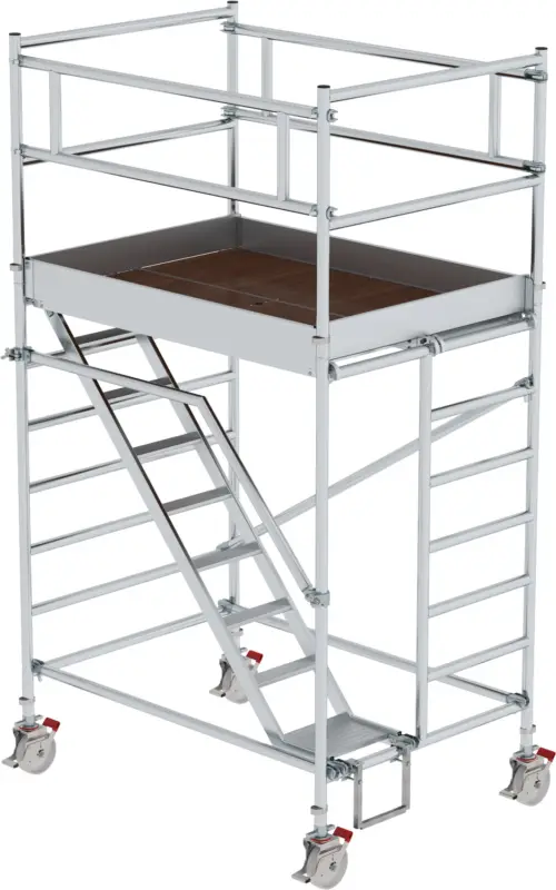 Treppengerüst Günzburger 1,80 x 1,35 m - AH 4,35 m Schnäppchen