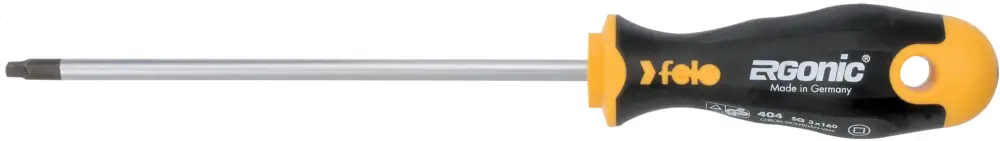 Beliebt Felo Schraubendreher ERGONIC 404 Vierkant SQ 3 - 3,30 x 160 mm