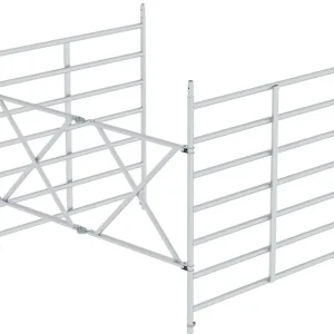 Günzburger Fahrgerüst Alu Klapprahmeneinheit 2,45 x 1,90 m Top-Preis