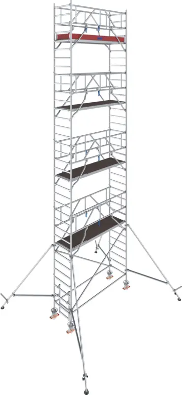 Rollgerüst Krause Stabilo Serie 1000 - 0,75x2,50m - AH 10,30m Wochenendangebot