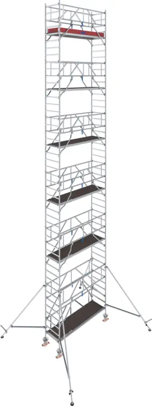 Preiswert Rollgerüst Krause Stabilo Serie 1000 - 0,75x2,50m - AH 13,30m