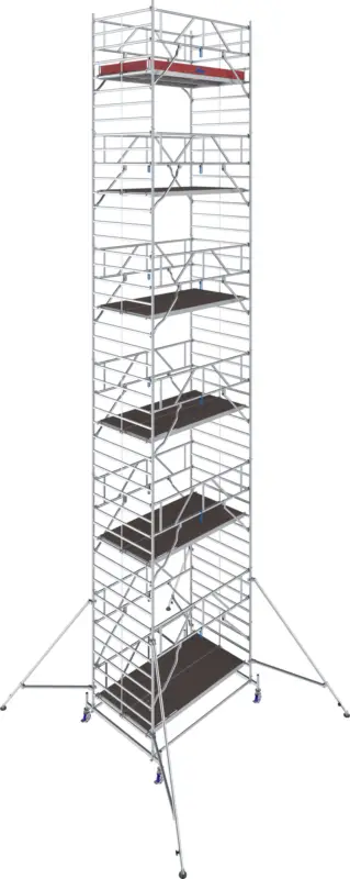 Preiswert Rollgerüst Krause Stabilo Serie 50 - 1,50x2,50m - AH 13,40m