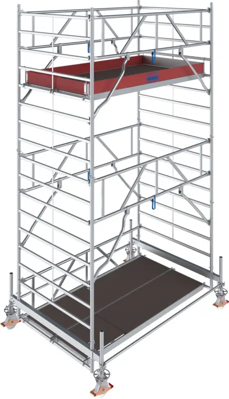 Rollgerüst Krause Stabilo Serie 500 - 1,50x2,50m - AH 5,50m Echt