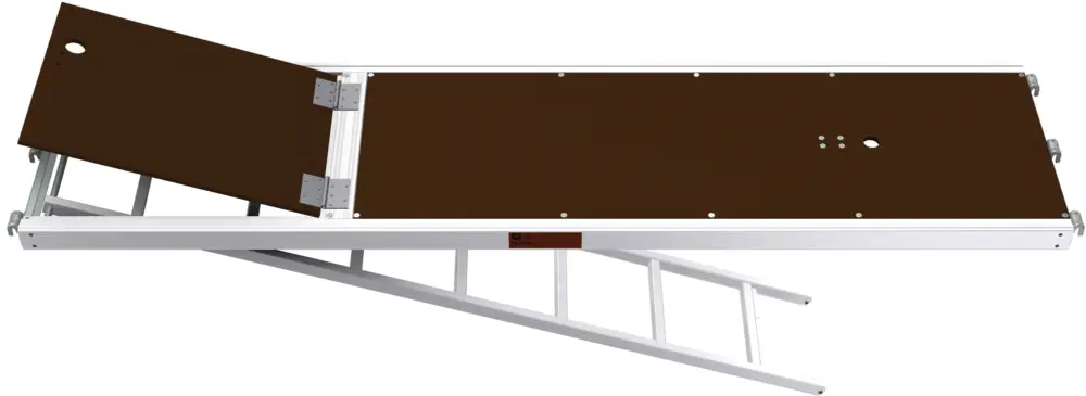 Jetzt Bestellen MJ Gerüst UNI-CONNECT Durchstiegsrahmentafel Sperrholz 3,07 m mit Alu Leiter