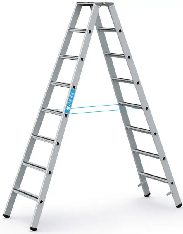 Billig ZARGES Stufen Stehleiter Saferstep B - 2 x 8 Stufen