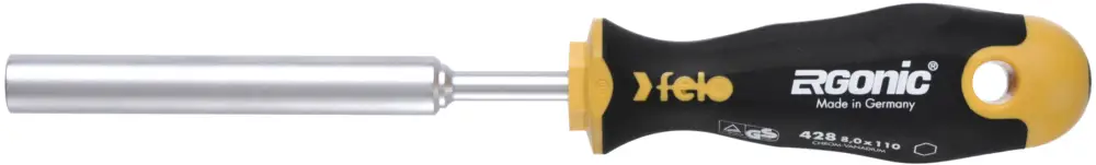 Felo Schraubendreher ERGONIC M-Tec 428 Sechskant SW 10,0 x 125 mm Zertifiziert
